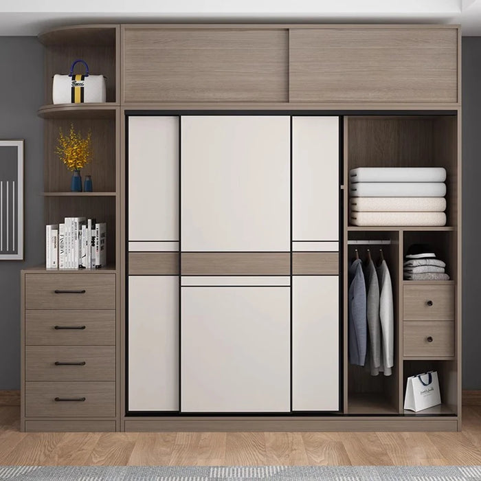 Baby Cupboard Sliding Wardrobes Dressers Bedroom Home Organizer Wardrobe Chest Drawers Armario Ropero Garden Furniture Sets SQC