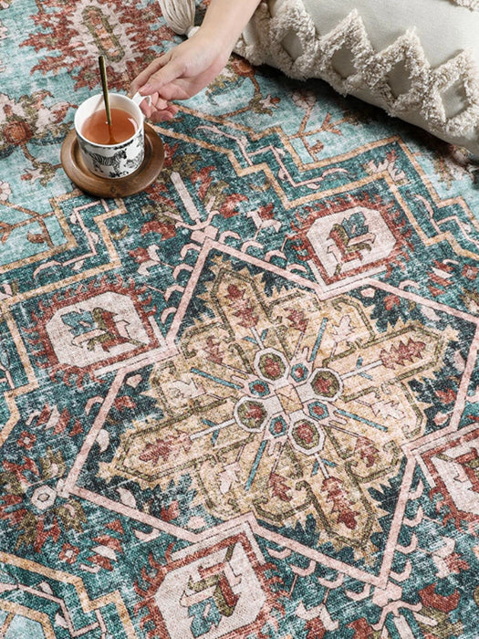 Bohemian Art Carpet Comfortable Soft Bedroom Rug Large Area Living Room Decorative Carpets Retro Persian Rugs Balcony Carpet 양탄자