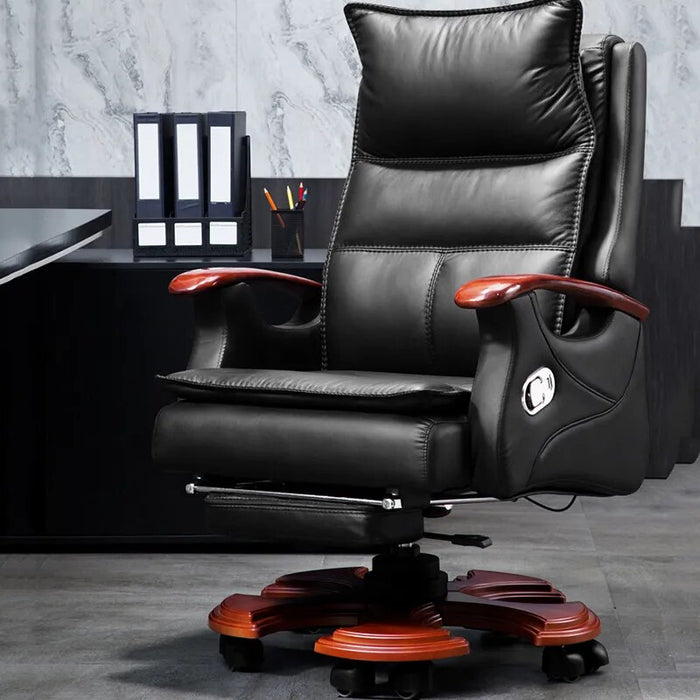 Executive Ergonomic Office Chairs Gamer Swivel Reading Office Chairs Bedroom Modern Footrest Silla Oficina Furniture WSW30XP