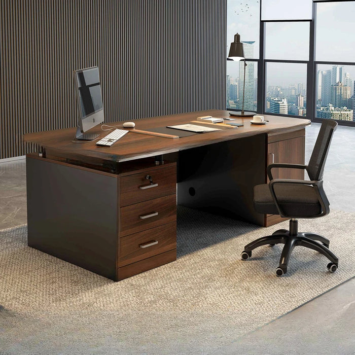 Computer Executive Office Desks Reception Wood Modern Writing Office Desks Luxury Meeting Tisch Oficina Office Furniture WN50OD