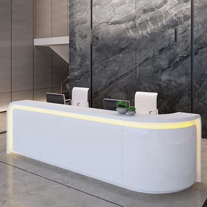 Standing Cash Reception Desk Drawer Nails Supermarket Counter Reception Desks Front Hotel Comptoir Coiffeur Home Bar Furniture