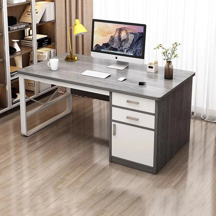 Study Drawers Office Desk Vanity Standing Bedroom Bookshelf Computer Desks Writing Storage Escritorios De Ordenador Furniture