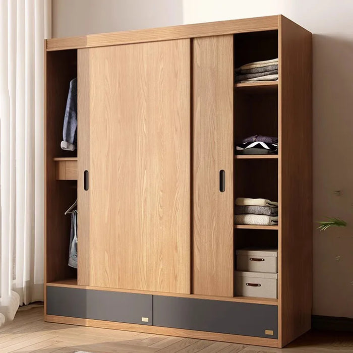 Modular Sliding Wardrobe Cabinet Organizers Space Saving Display Divider Wardrobe Hangers Armoire De Rangement Furniture HDH