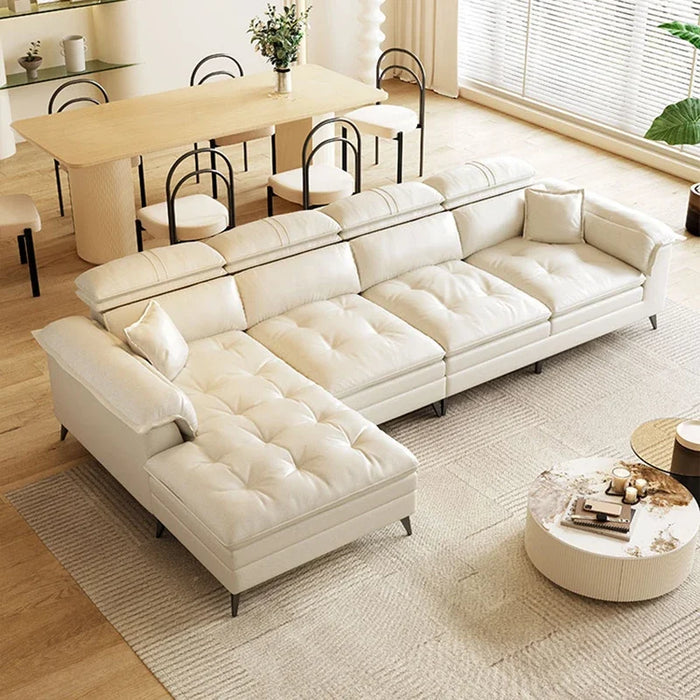 Leather Sofas Living Room Cloud Modern Luxury Bed Salon Sleeper Living Room Sofa Sectional Articulos Para El Hogar Furniture