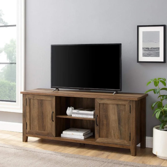 Classic Grooved Door TV Stand for TVs Free Shipping Tv Stand Living Room Furniture Cabinet Table Home Stands