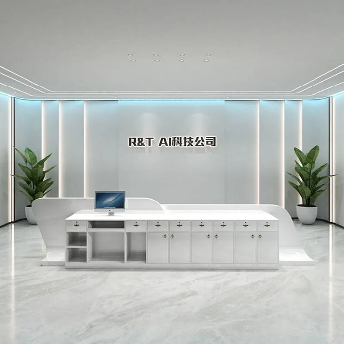 Stand Advisory Reception Desk Conference Office Standing Supermarket Store Reception Desk Comptoir De Caisse Reception Furniture