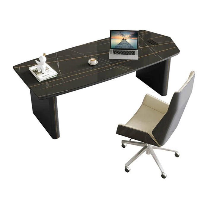 Luxury Slate Desk Modern Simple High-End Desk