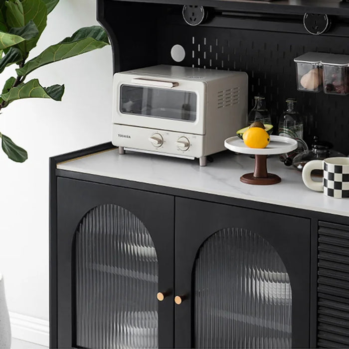 Modern Storage Kitchen Cabinets Filing Wood Laden Glass Display Buffet Sideboard Closet Luxury Bedroom Cajonera Dining Room Sets