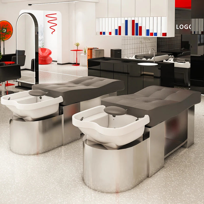 Professional Hairdressing Chair Japanese Hair Spa Stylist Treatment Bed Beauty Salon Lit Shampooing Spa Salon Furniture CY50XT