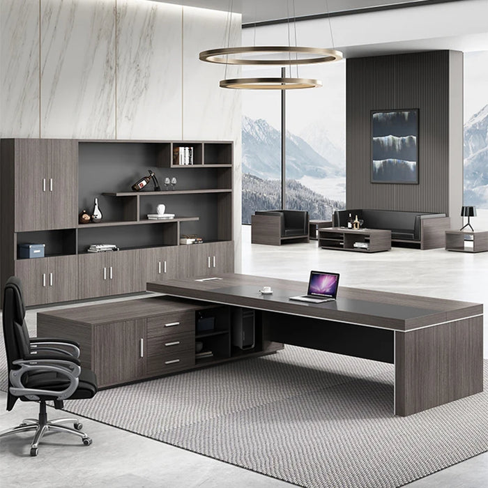 Writing Luxury Office Desk Workstation Study Meeting Conference Office Desk Storage Scrivania Ufficio Lavoro Salon Furniture