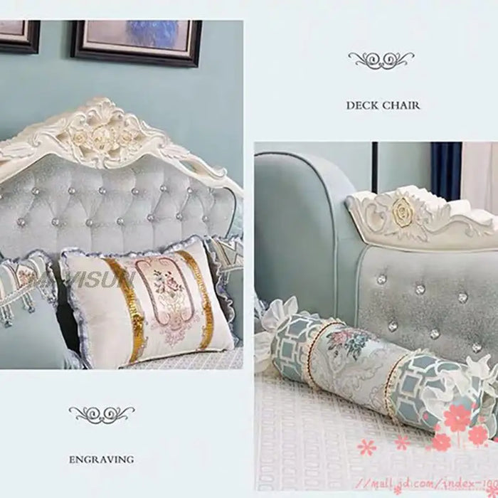 Northern Europe Style Living Room Reception Sofa Luxury Large Apartment Modern Fabric Leather Solid Wood U-Shaped Furniture Sofa