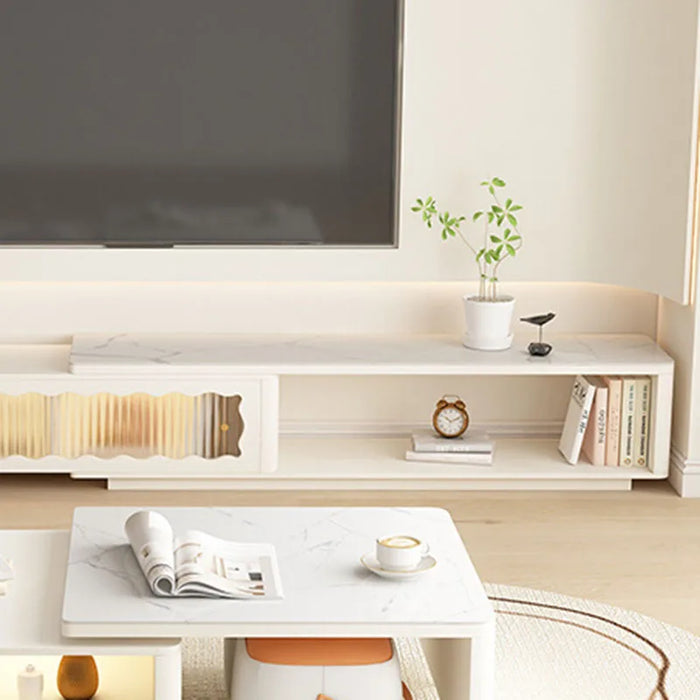 Mount Center Tv Stand Entertainment Monitor Mobile Consoles Tv Cabinet Floating White Meuble Tv Suspendu Living Room Furniture