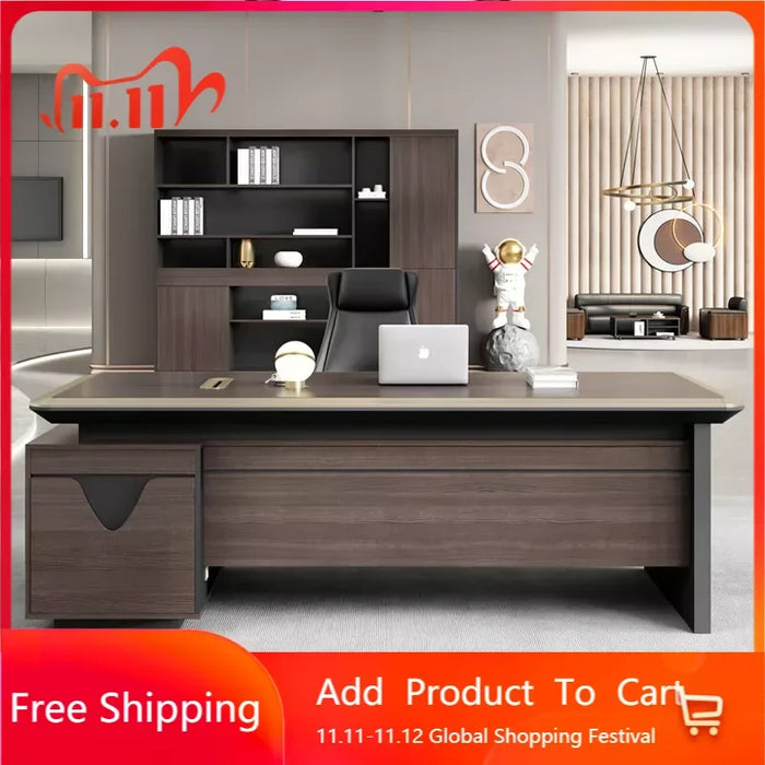 Shelf Writing Desk Coffee Pullout Under Luxury Drawers Office Desks Pullout Under Wooden Scrivanie Per Ufficio Furniture