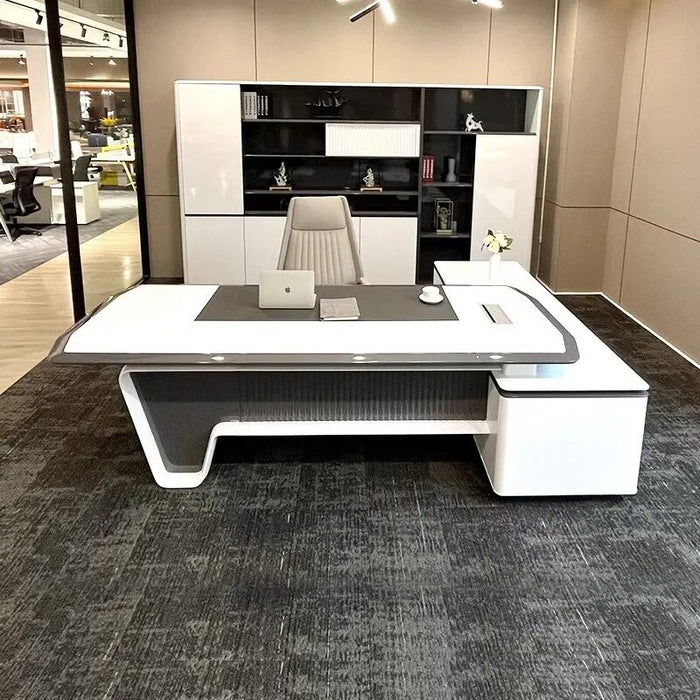 Reception Computer Desk Table Corner Executive Luxury Drawers Office Desk Conference Modern Mesa Escritorio Office Furniture
