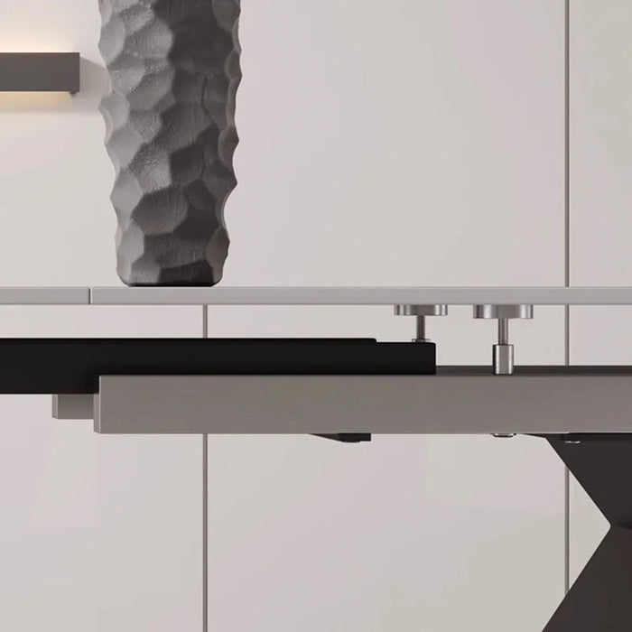 Chairs Extendable Dining Table Folding Rectangle Italy Extension Mechanism Dining Table 8 People Luxury Mesas Kitchen Furniture