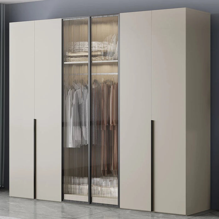Big Nordic Wardrobe Modern Wooden Storage Organizer Clothes Closet Wardrobe Cabinet Bedroom Roupeiro De Quarto Home Furniture