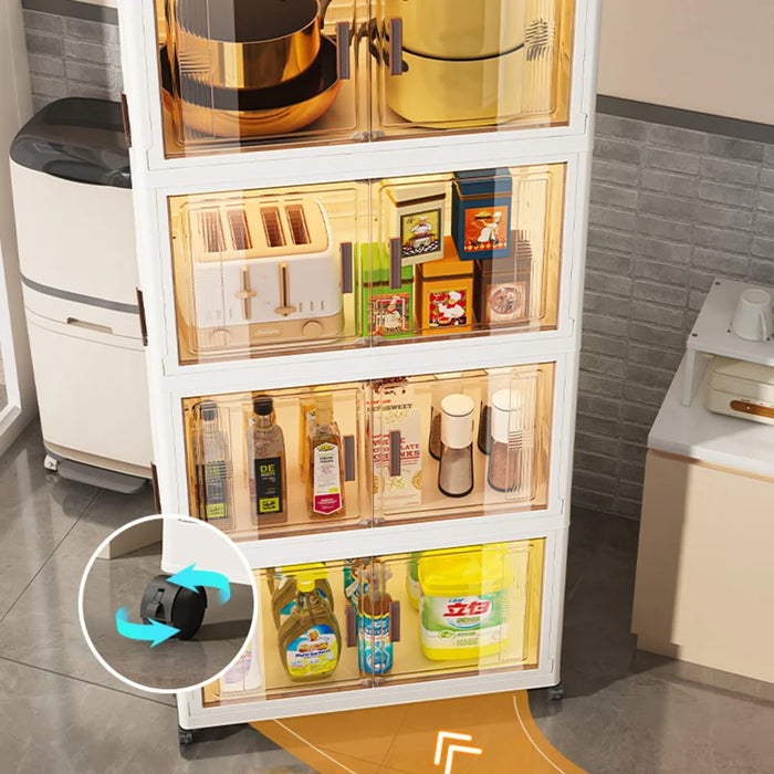 Buffet Laden Sideboard Multifunctional Nordic Corner Space Saving Sideboard Shelves Cabinet Armario Portatil Dobravel Furniture