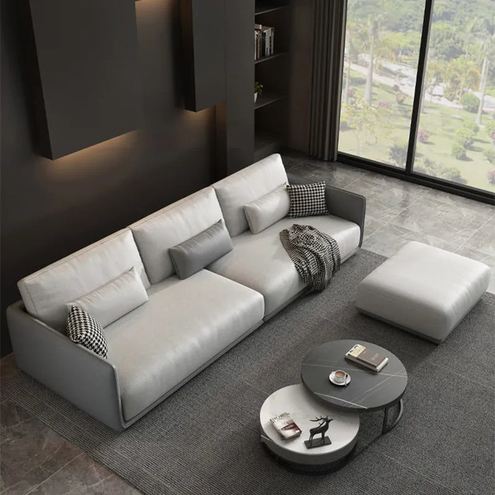 Modern Minimalist Modular Latex Fabric Sofa ,Small Apartment Living Room Couch