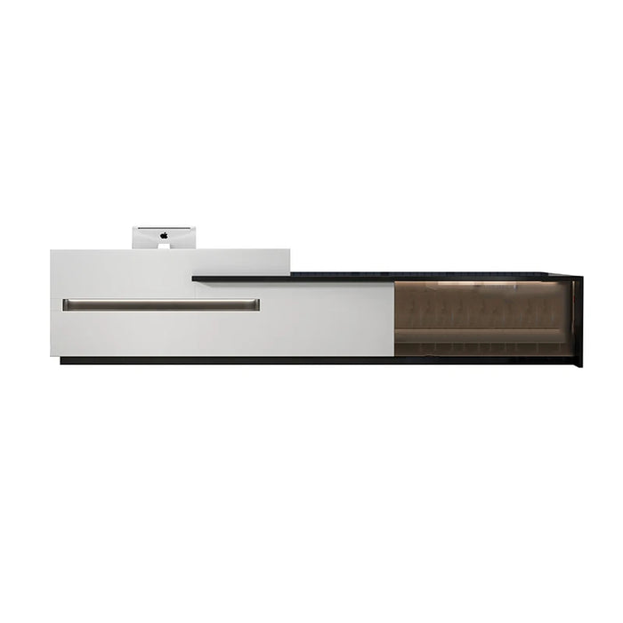 Cash Reception Desks Bar Beauty Salon Hotel Coffee Shop Cashier Counter Luxury Salon Comptoir De Caisse Boutique Shop Furniture