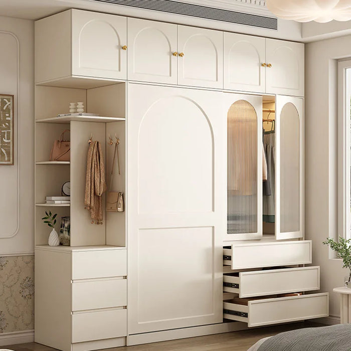 Clothes Wardrobes Storage Cupboard Bedroom Standing Modular Wardrobe Hangers Divider Guarda Roupa Portatil Modern Furniture