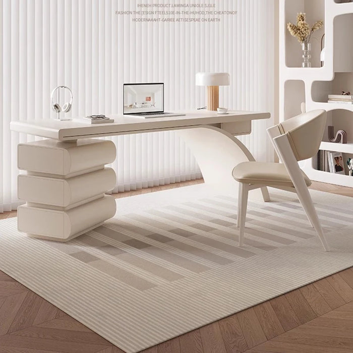 Executive White Writing Desk Table Computer Gaming Standing Desk Study Organizer Pc Escritorios De Oficina Home Office Furniture