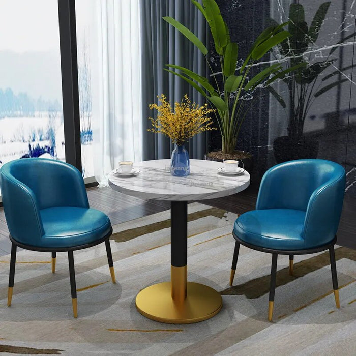 Luxury Simple Living Room Sets Negotiation Table Combination Living Room Sets Restaurant Backrest Sofa Table Kitchen Furniture