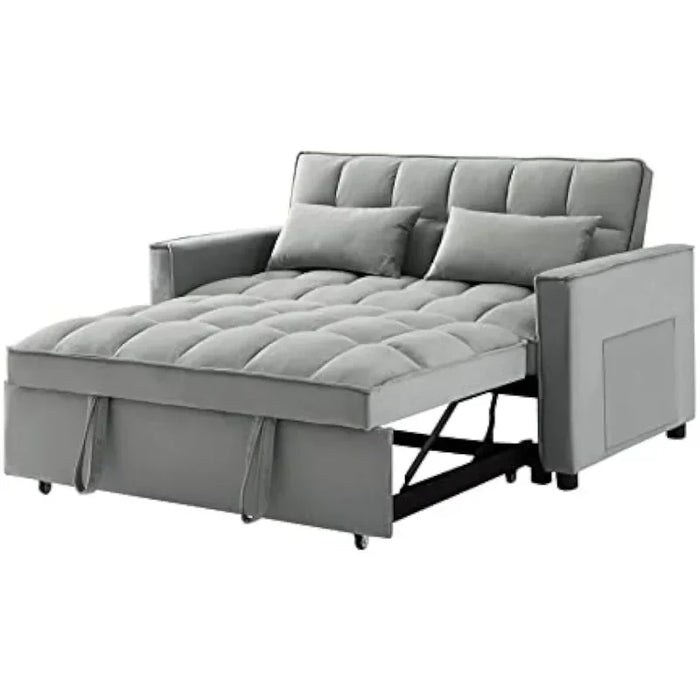 3 in 1 Convertible Sleeper Loveseat, Futon Sofa Couch With Pullout Bed ,Furniture for Living Room sofa bed  home furniture