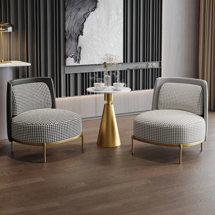 Luxury Fabric Living Room Sofas Modern Simple Recliner Nordic Sofa Lazy Chair Single Divani Da Soggiorno Home Furniture WK50SF