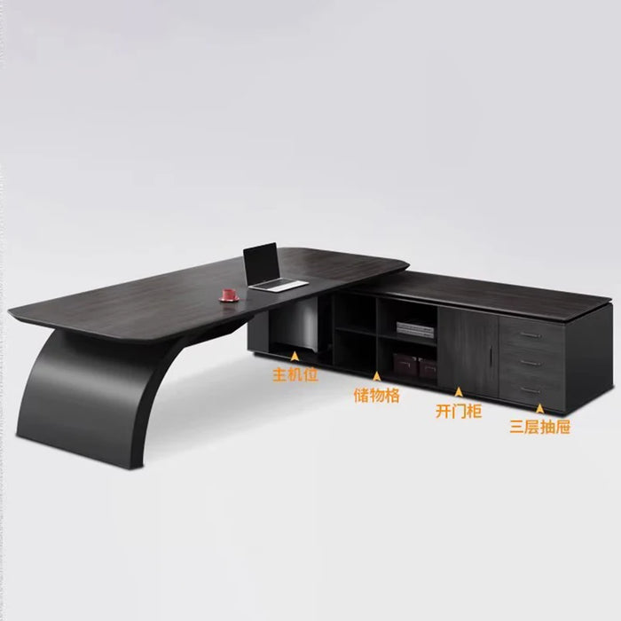 Drafting Conference Office Desk Wooden Organizers Work Meeting Corner Office Desk Modern Mesas De Computador Luxury Furniture