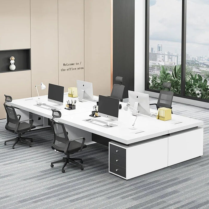 Legs Standing Office Desk Sets Organization European Reception Computer Desk Secretary Reception Mesa De Escritorio Furniture