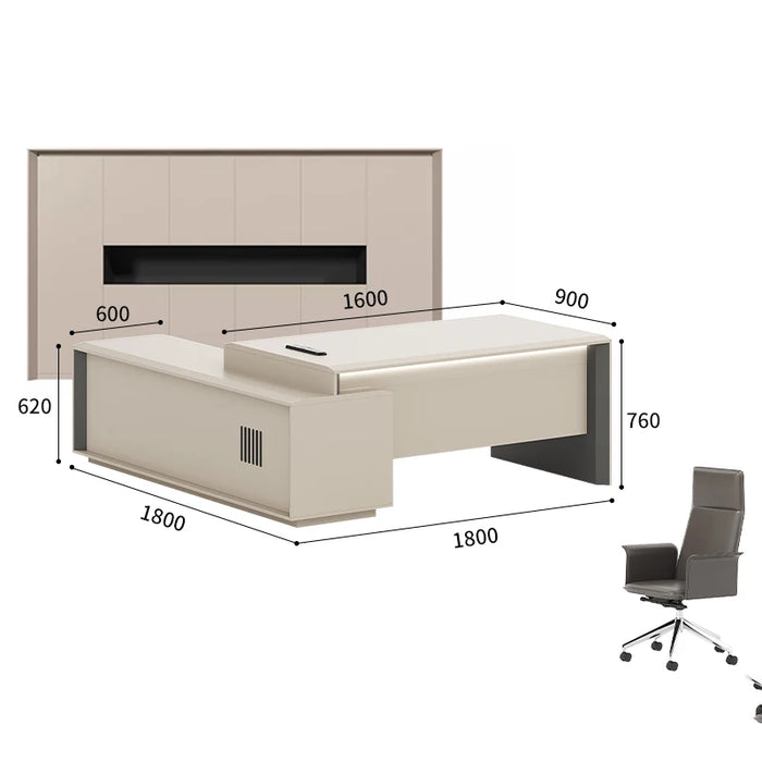 Office Console Desk Drawers Meeting School Boss Computer Office Desk Luxury Table Cheap Ordinateur Fashionable Furniture