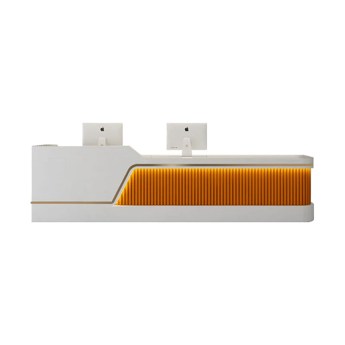 Luxury Store Reception Desks Check Out White Advisory Cashier Pulpit Beauty Salon Lighting Cabinet Bureau Meuble Salon Furniture