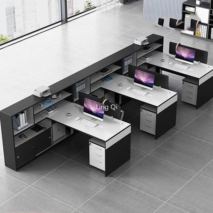 Minimalist Reception Office Desk Accessories Storage Unique Unusual Computer Desks Reading Storage Mesa Escritorio Furniture