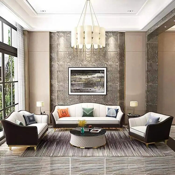 Modern Style Living Room Furniture Sofa Executive Luxury Sofa Set High Quality Leather Sofa
