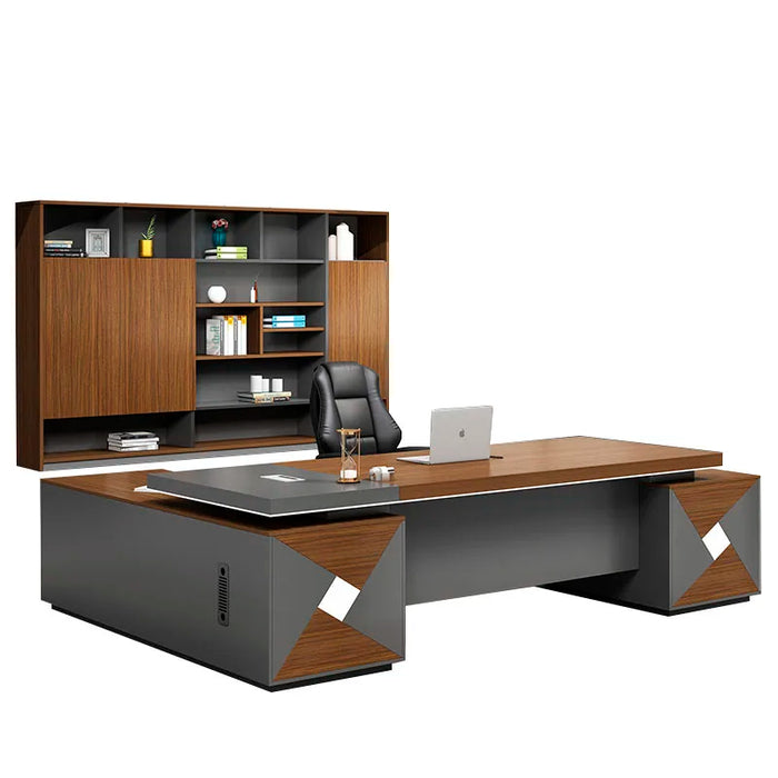 Factory Supply Office Furniture Wooden Executive Office Table For Boss And Manager