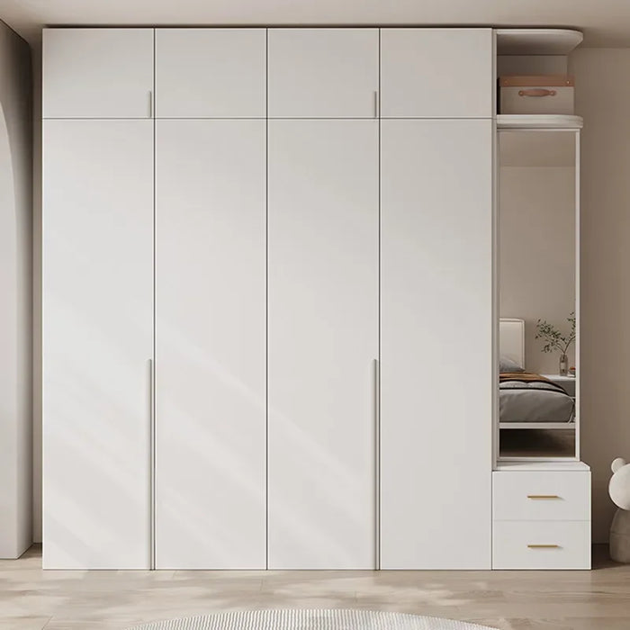 Cabinets Shelf Wardrobe Rack Storage Clothes Holder Mirrors Wardrobe Drawers Luxury Shelf Divider Armario De Ropa Home Furniture