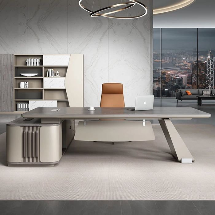 Monitor Gaming L Shaped Desk Desktops Corner Desktops Vanity Seating Work Table Student Escrivaninha Cute Desk Accessories