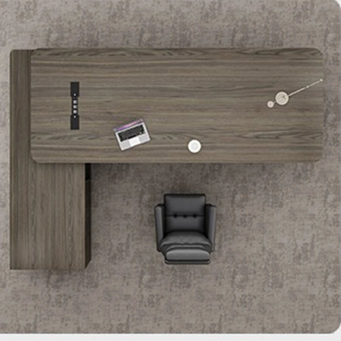 Boss Desk Minimalist Modern Office Furniture Panel Style Large Class Desk President Supervisor Manager Office Desk Combination