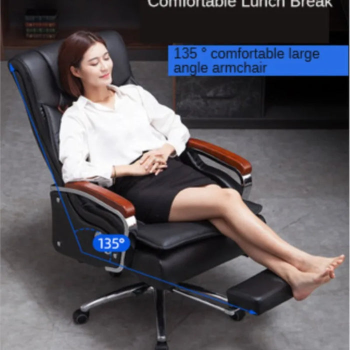 Kanbani Business Lying Nap Office Chair Massage Executive Comfortable Sitting Home Computer Chair Free Shipping