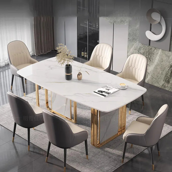 Console Luxury Dining Table Mobile Coffee Rustic Modern Nordic Makeup Dining Table Replica Muebles De Cocina Home Furniture HDH