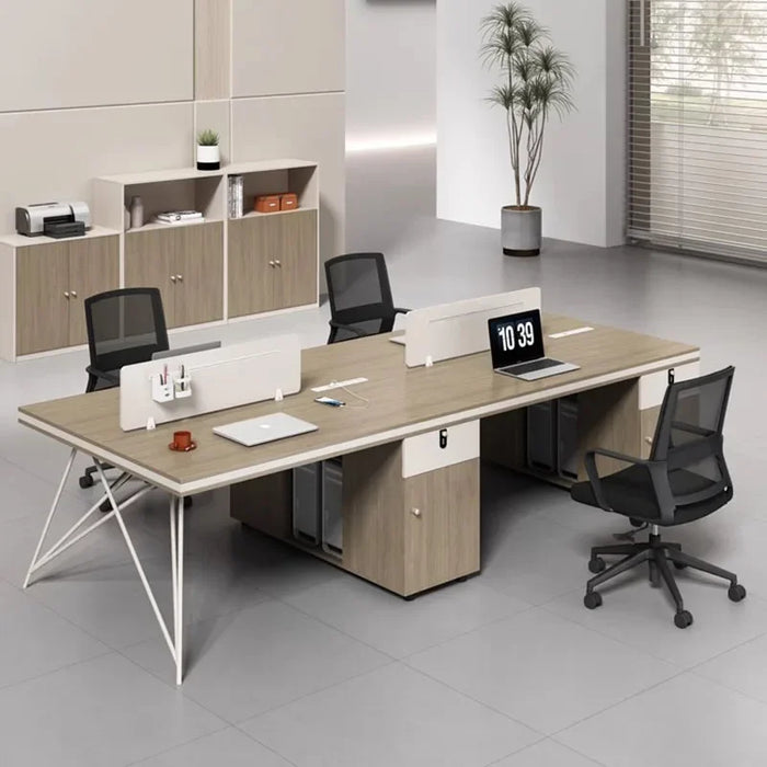 Desktop Study Modern Office Desk Corner Writing Console Drafting Stand Office Desk Meeting Scrivania Legno Office Furniture HDH