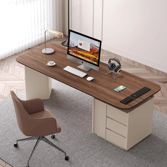 Drawers Modern Executive Desk Workstation Desktop Study Office Desk Computer Writing Escritorios De Oficina Office Furniture