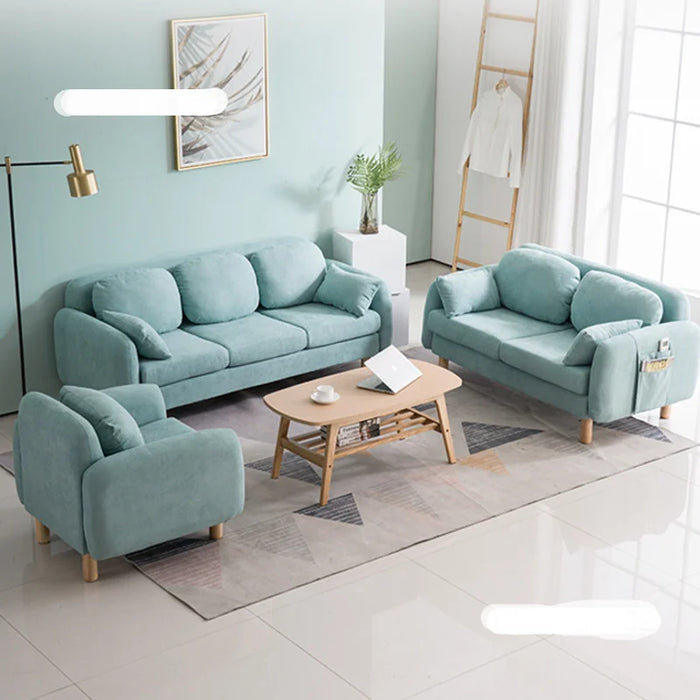 European-style Fabric Living Room Sofas Luxury Living Room Furniture Leisure Lazy Sofa Armchair Home Creative Balcony Sofa chair