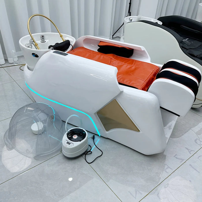 Electric Shaving Chair Shampoo Professional Hair Washing Chair Intelligent Beauty Sillas Peluqueria Hairsalon Furniture CY50XT