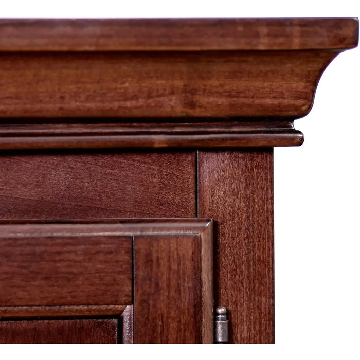 Leick Home SINCE 1910Bella Maison Two Door Corner TV Stand 52" Brownbronze Tv Stand Living Room Furniture Cabinet