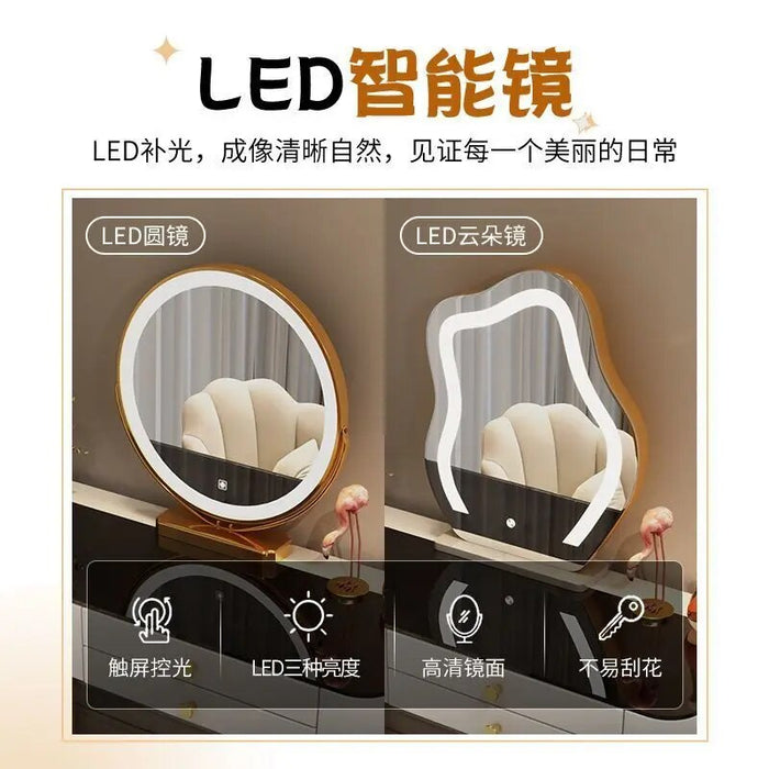 Smart Dresser Bedroom Modern Light Luxury Simple Master Bedroom Girl Makeup Table