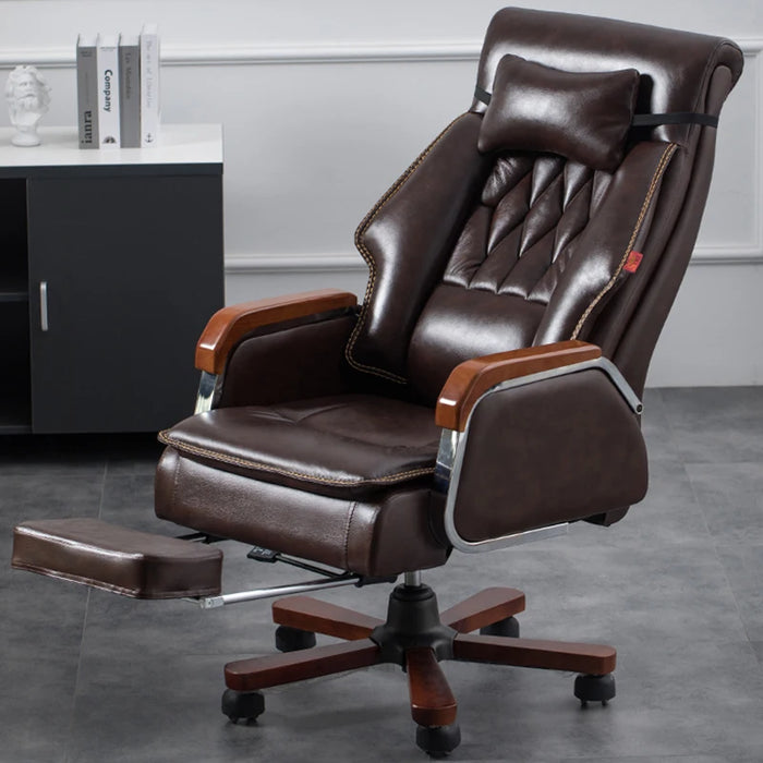 Living Room Recliner Chair Massage Vanity Floor Study Arm Office Chair Salon Bedroom Leather Sillas De Oficina Office Furniture