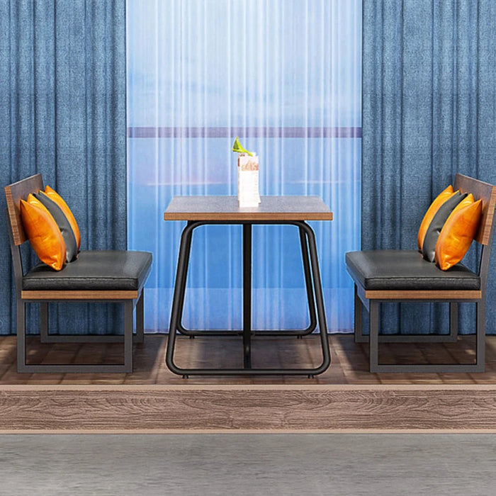 Wooden Dining Room Table Chair Set Outdoor Pedicure Modern Leather Dining Chairs Vanity Stool Bedroom Bedroom Furniture ZXF