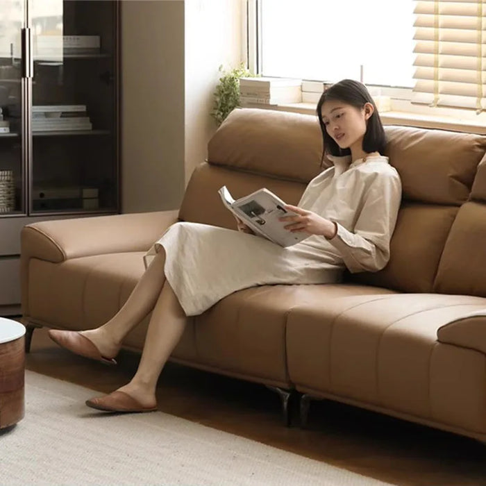 Ergonomic Reclining Luxury Sofa Salon Bedroom Curve Library Couch Minimalist Designer Cama Multifuncional Living Room Furniture