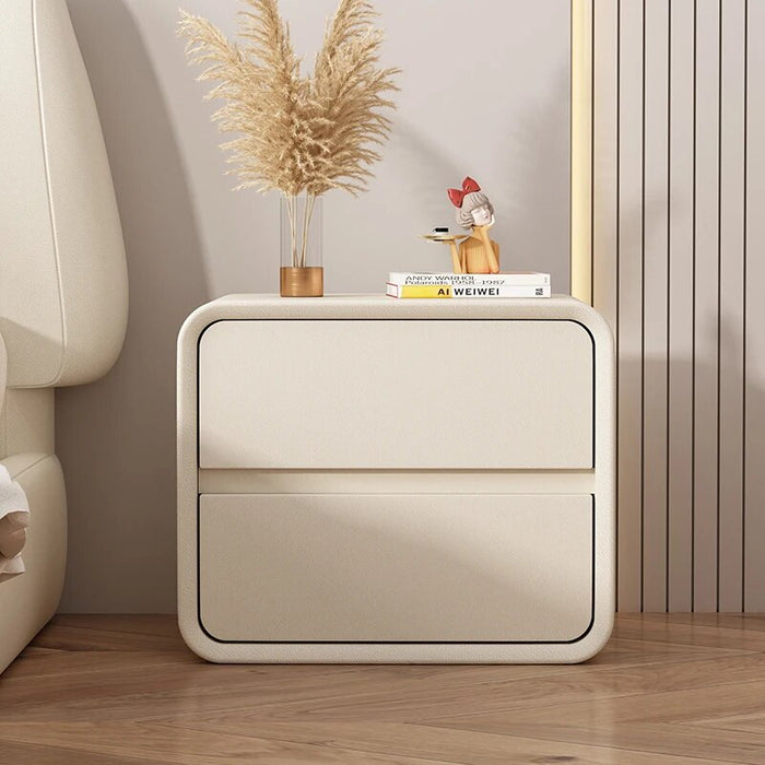 Creative Drawers Bedside Table Installation Storage Modern Unique Solid Wood Nightstands Bedroom Szafka Nocna Home Furniture